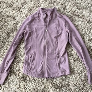 Lilac fitness jacket
